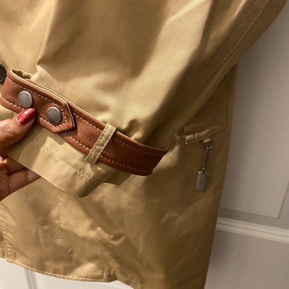 Coach Unisex Trench Coat size XL - Picture 5 of 5